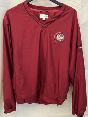 2008 NCAA Final Four San Antonio Cutter & Buck V-Neck Windbreaker XL